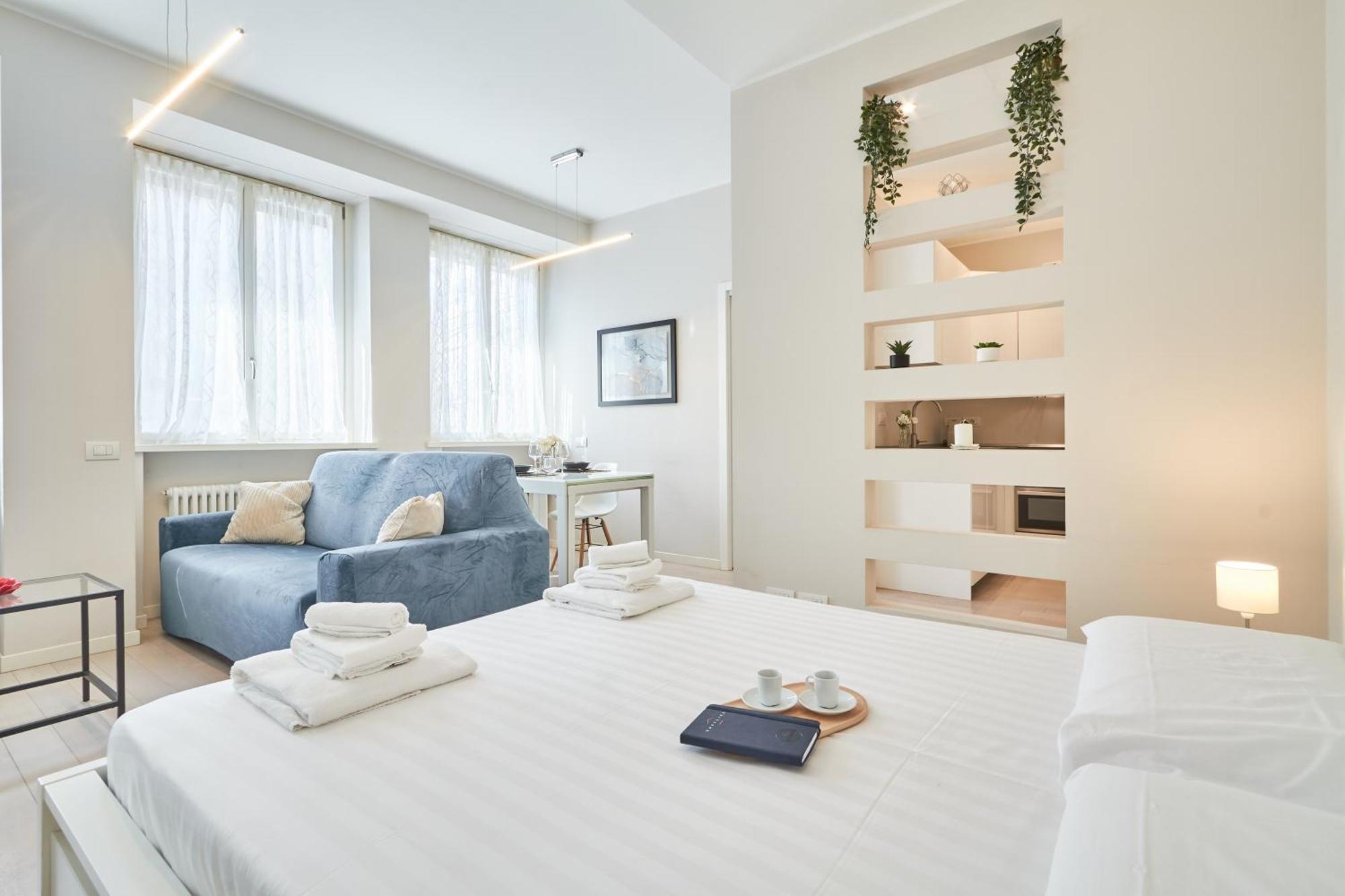 شقة Easylife - Moderno E Climatizzato In Cadorna Fn ميلان المظهر الخارجي الصورة