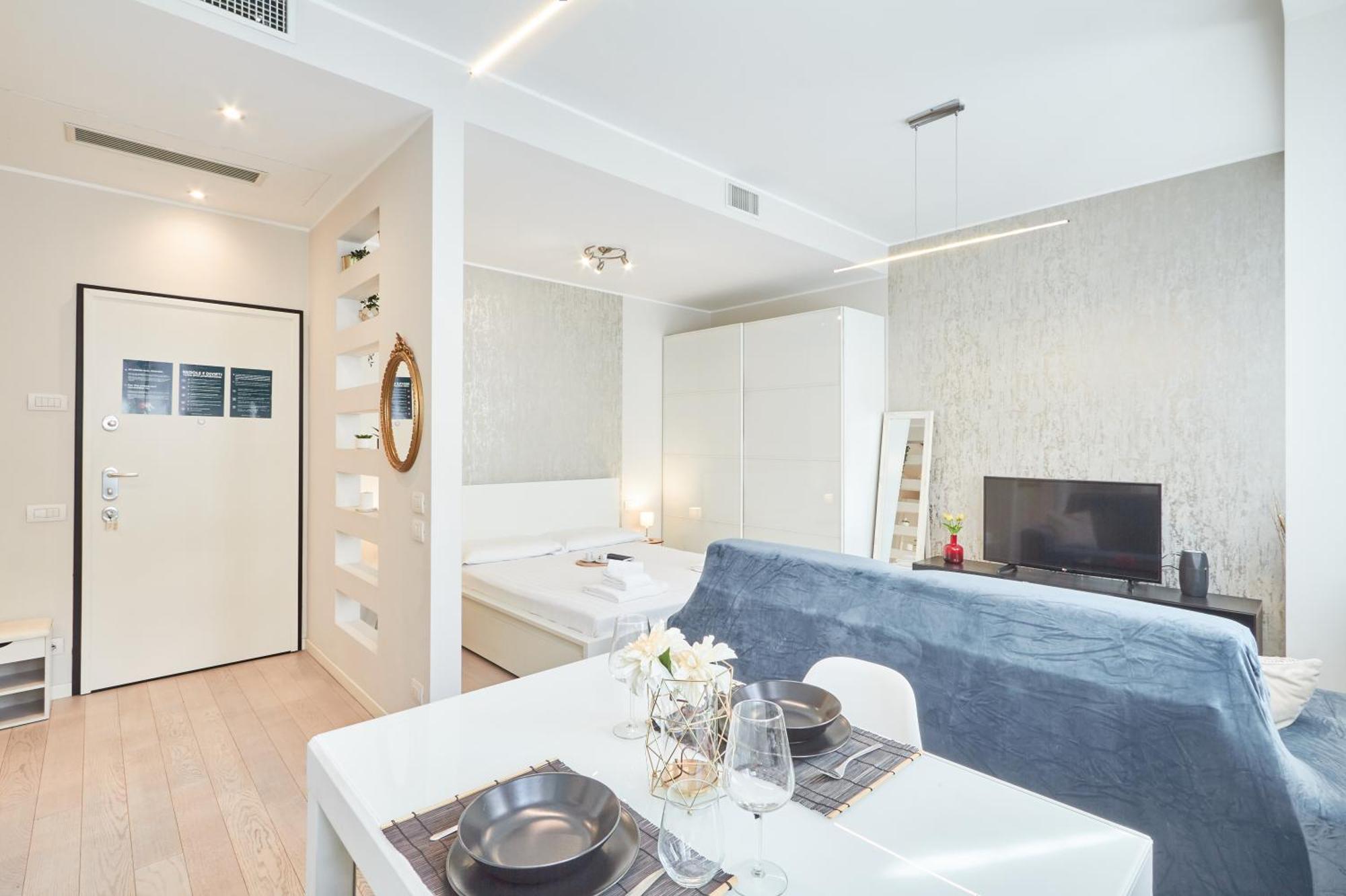 شقة Easylife - Moderno E Climatizzato In Cadorna Fn ميلان المظهر الخارجي الصورة